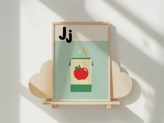 Alphabet J | Art Print
