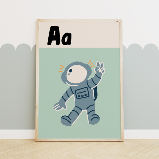 Alphabet A | Art Print