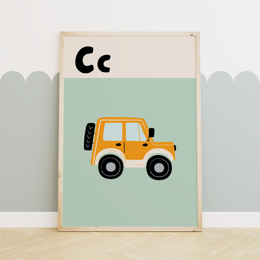 Alphabet C | Art Print