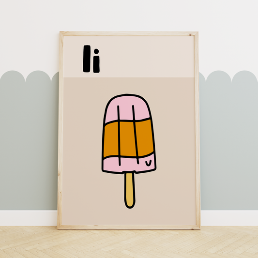 Alphabet I | Art Print