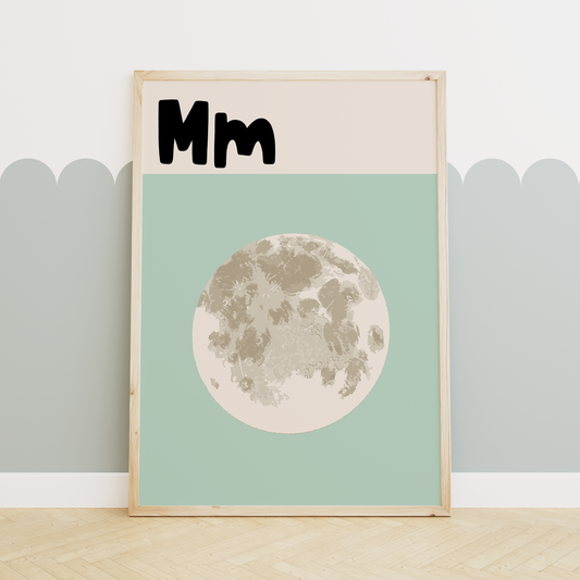 Alphabet M | Art Print