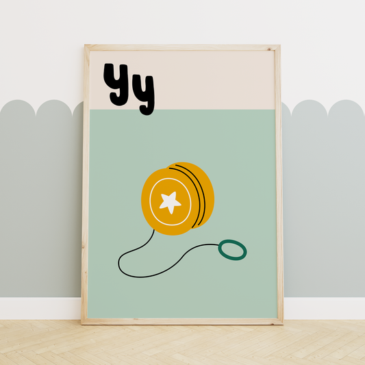 Alphabet Y | Art Print