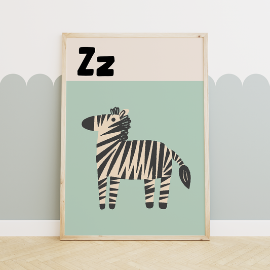 Alphabet Z | Art Print