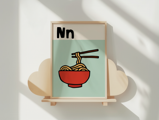 Alphabet N | Art Print