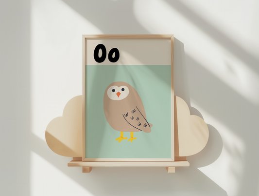 Alphabet O | Art Print