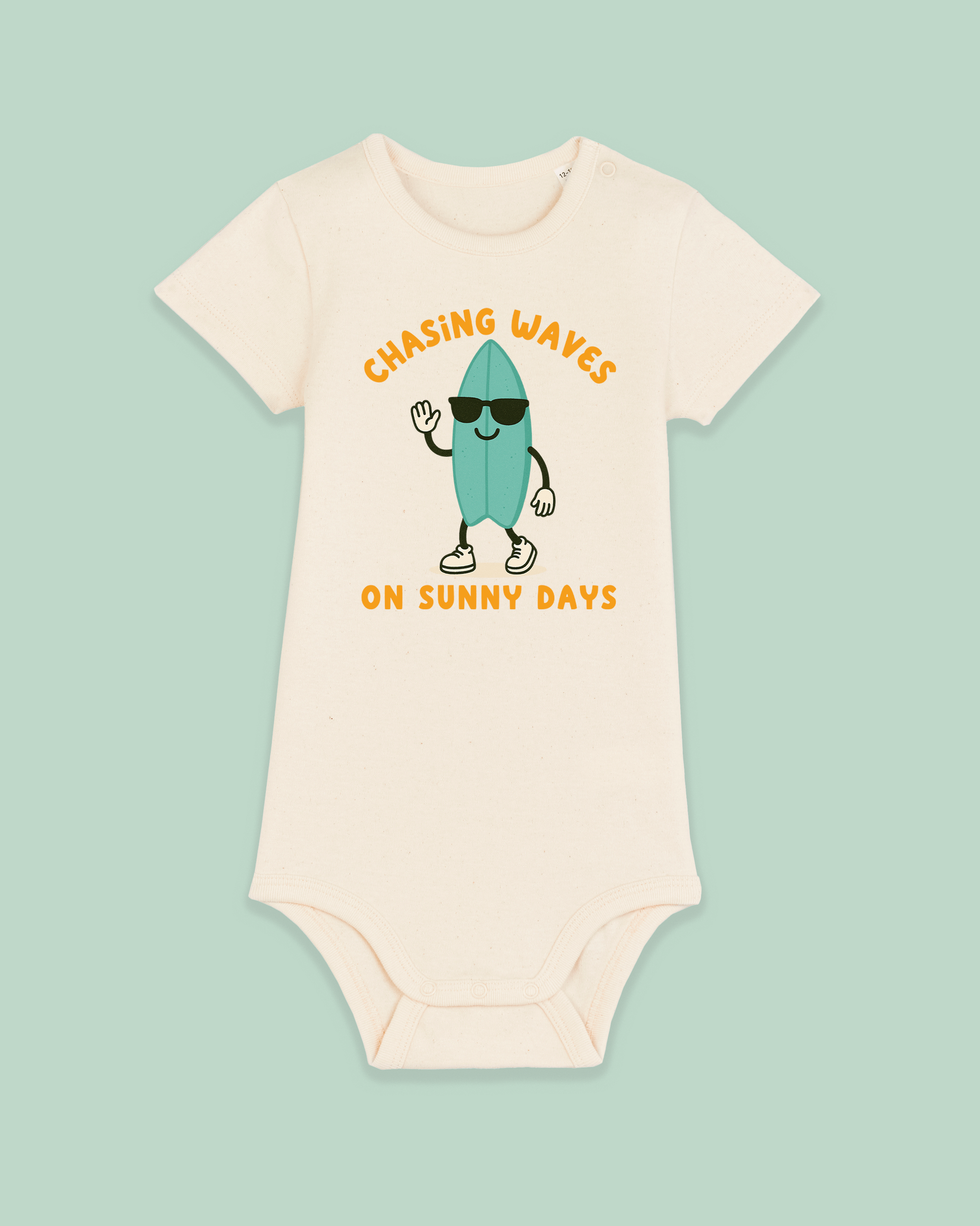 Baby Bodysuit | Chasing Waves On Sunny Days - Hey Wonder