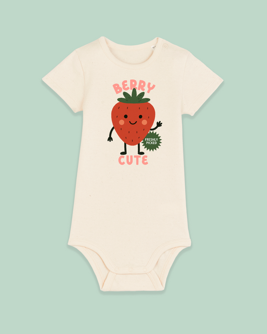 Baby Bodysuit | Berry Cute - Hey Wonder