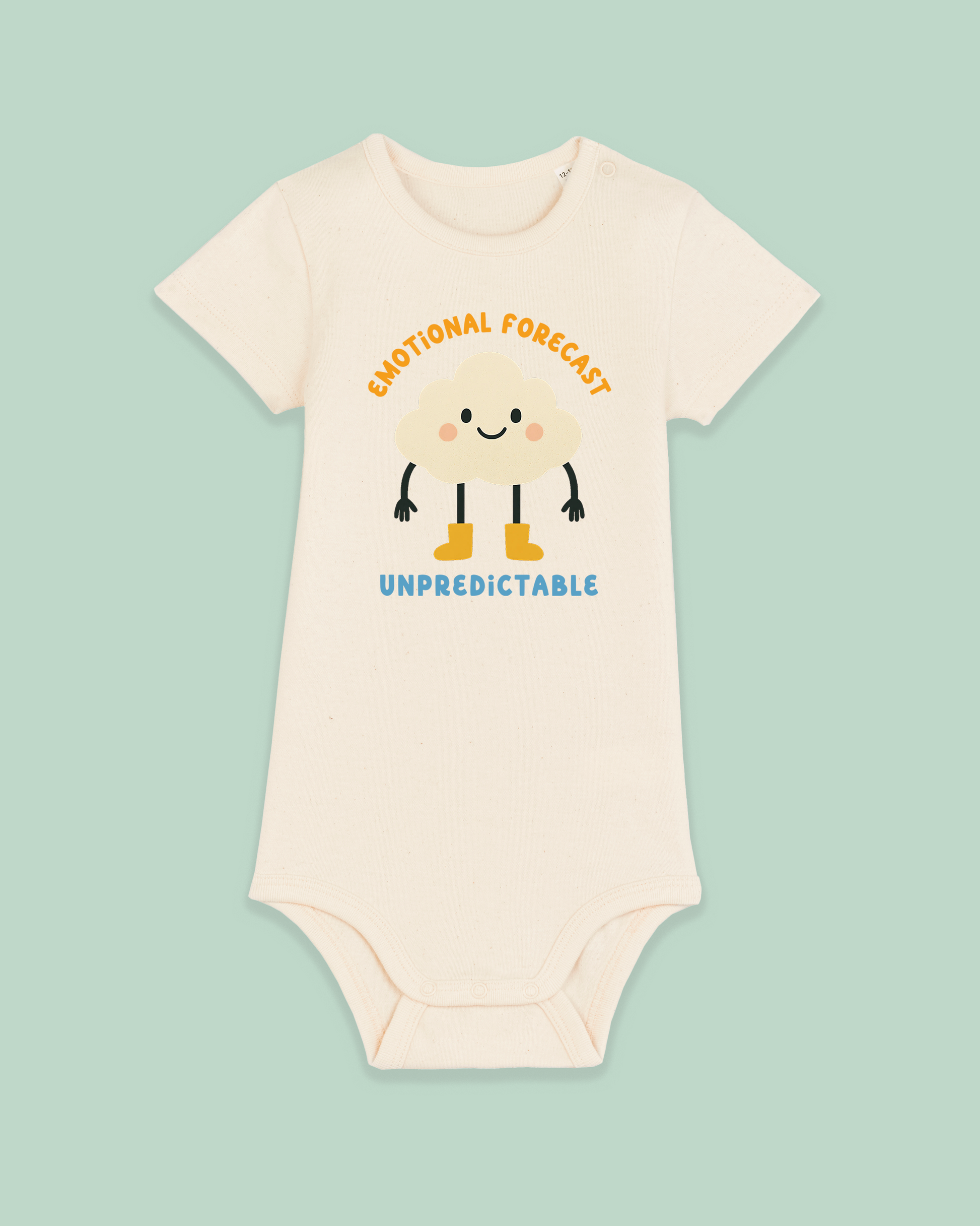 Baby Bodysuit | Emotional Forecast Unpredictable - Hey Wonder