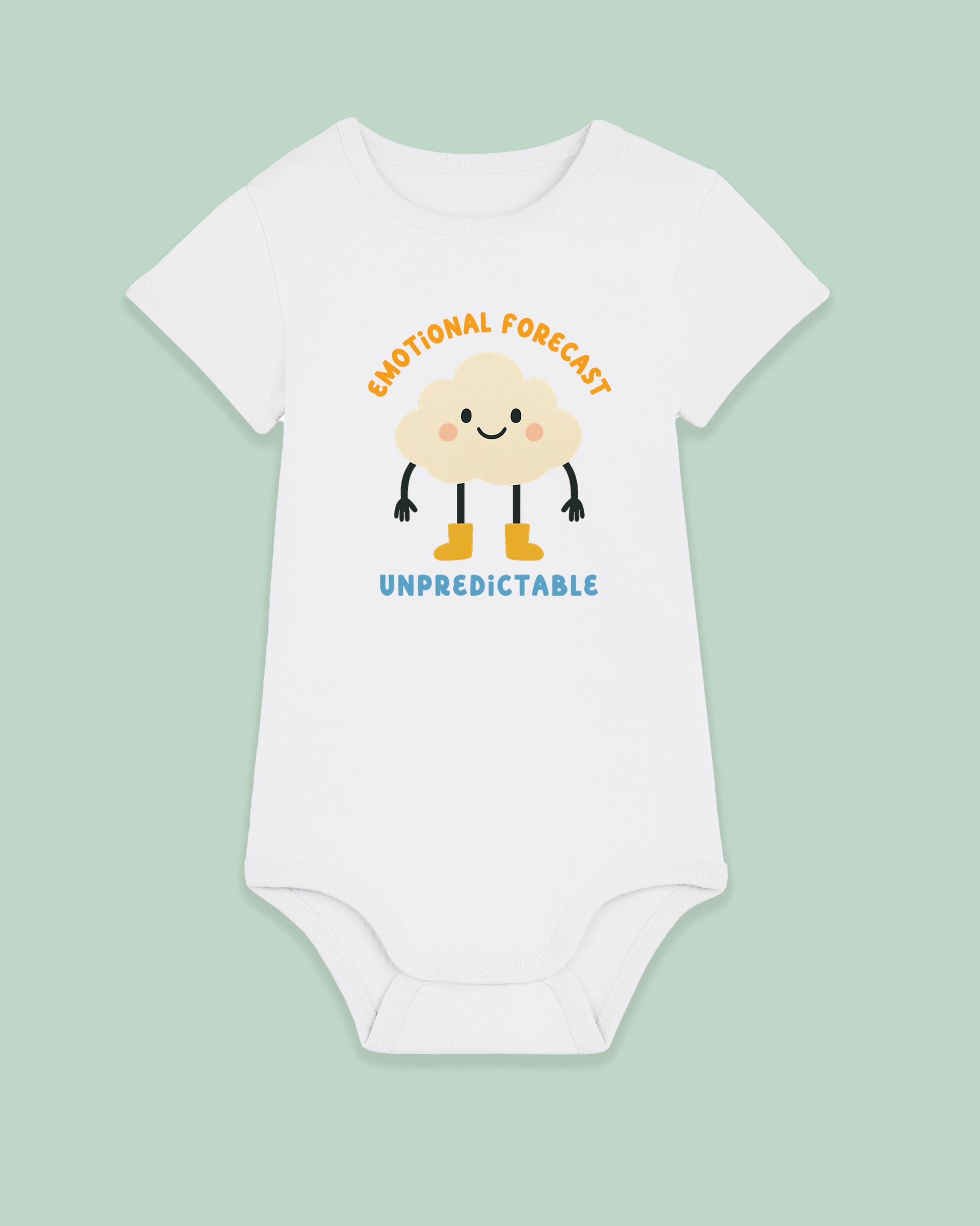 Baby Bodysuit | Emotional Forecast Unpredictable - Hey Wonder