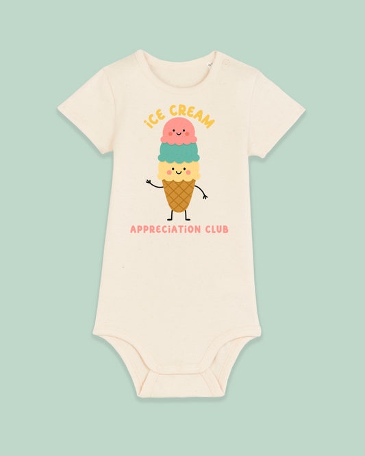 Baby Bodysuit | Ice Cream Appreciation Club - Hey Wonder