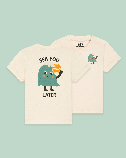 Baby T Shirt | Sea You Later | Back Design
