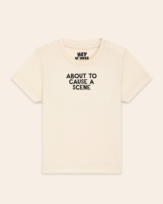 Baby T Shirt | About To Cause A Scene