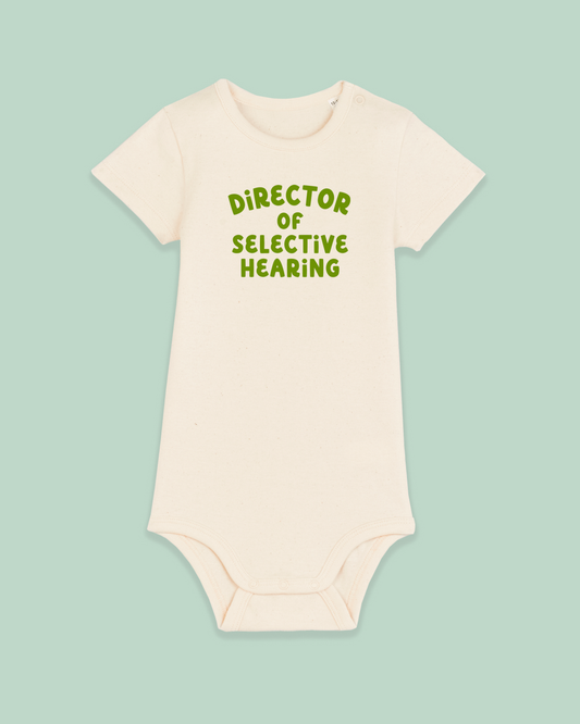 Baby Bodysuit | Director Of Selective Hearing