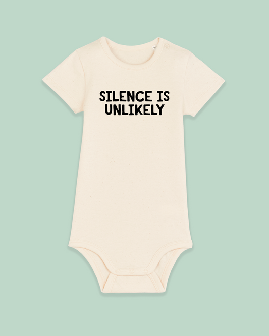 Baby Bodysuit | Silence Is Unlikely