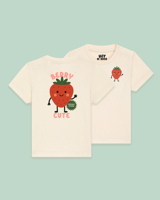 Baby T Shirt | Berry Cute | Back Design
