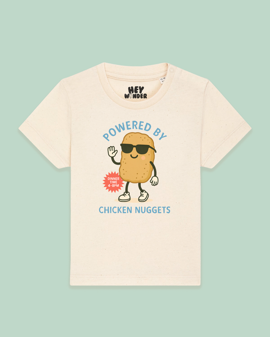 Baby T Shirt | Powered By Chicken Nuggets