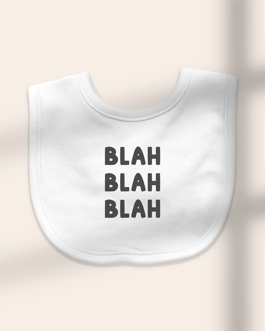 Baby Bib | Blah Blah Blah