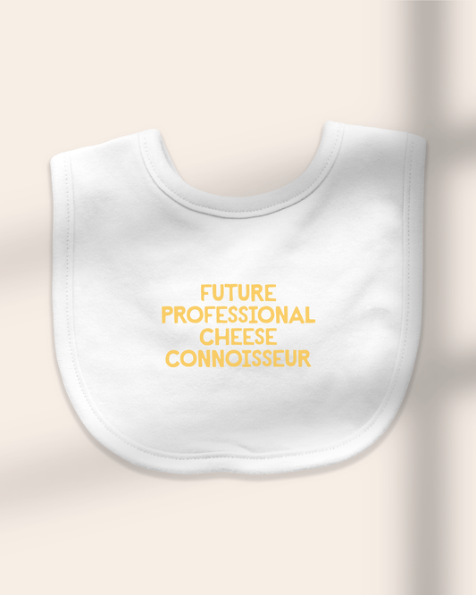 Baby Bib | Future Professional Cheese Connoisseur