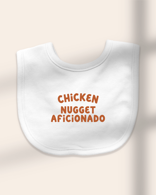 Baby Bib | Chicken Nugget Aficionado