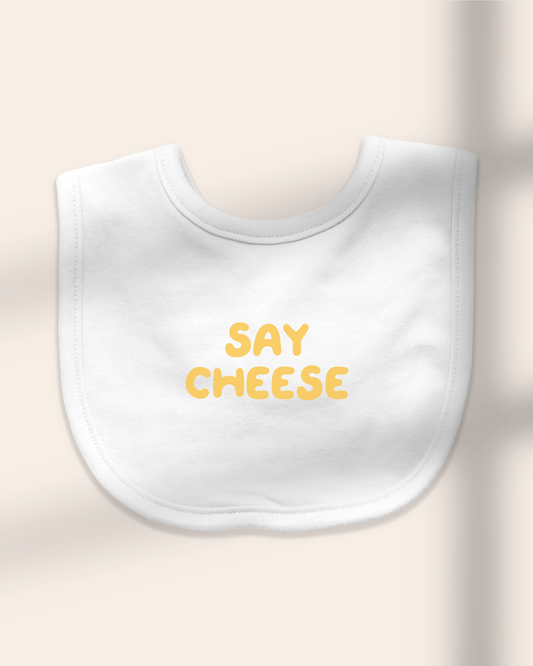 Baby Bib | Say Cheese