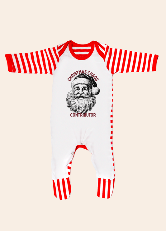 Christmas Chaos Contributor | Christmas Baby Bodysuit