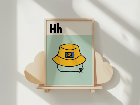 Alphabet H | Art Print