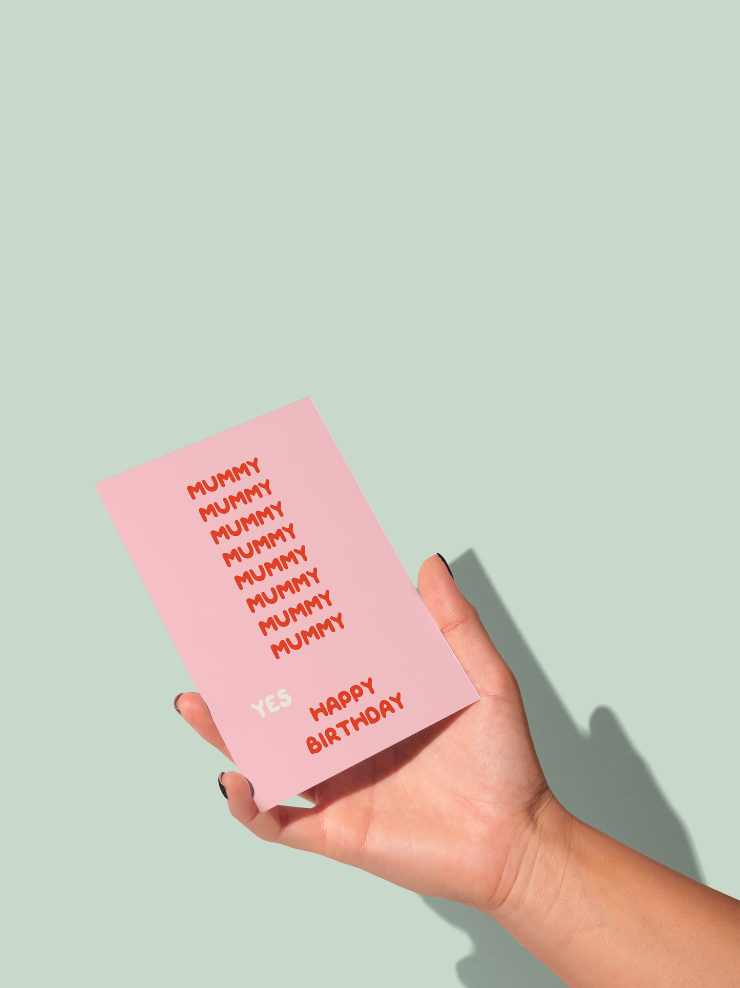 Mummy / Mommy / Mammy Happy Birthday | Greeting Card