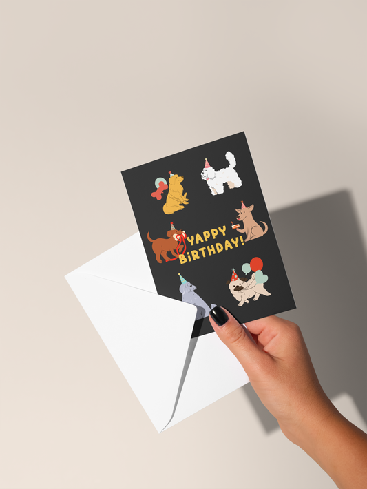 Yappy Birthday | Greeting Card