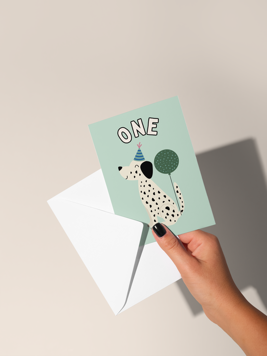 Birthday Dog | Greeting Card