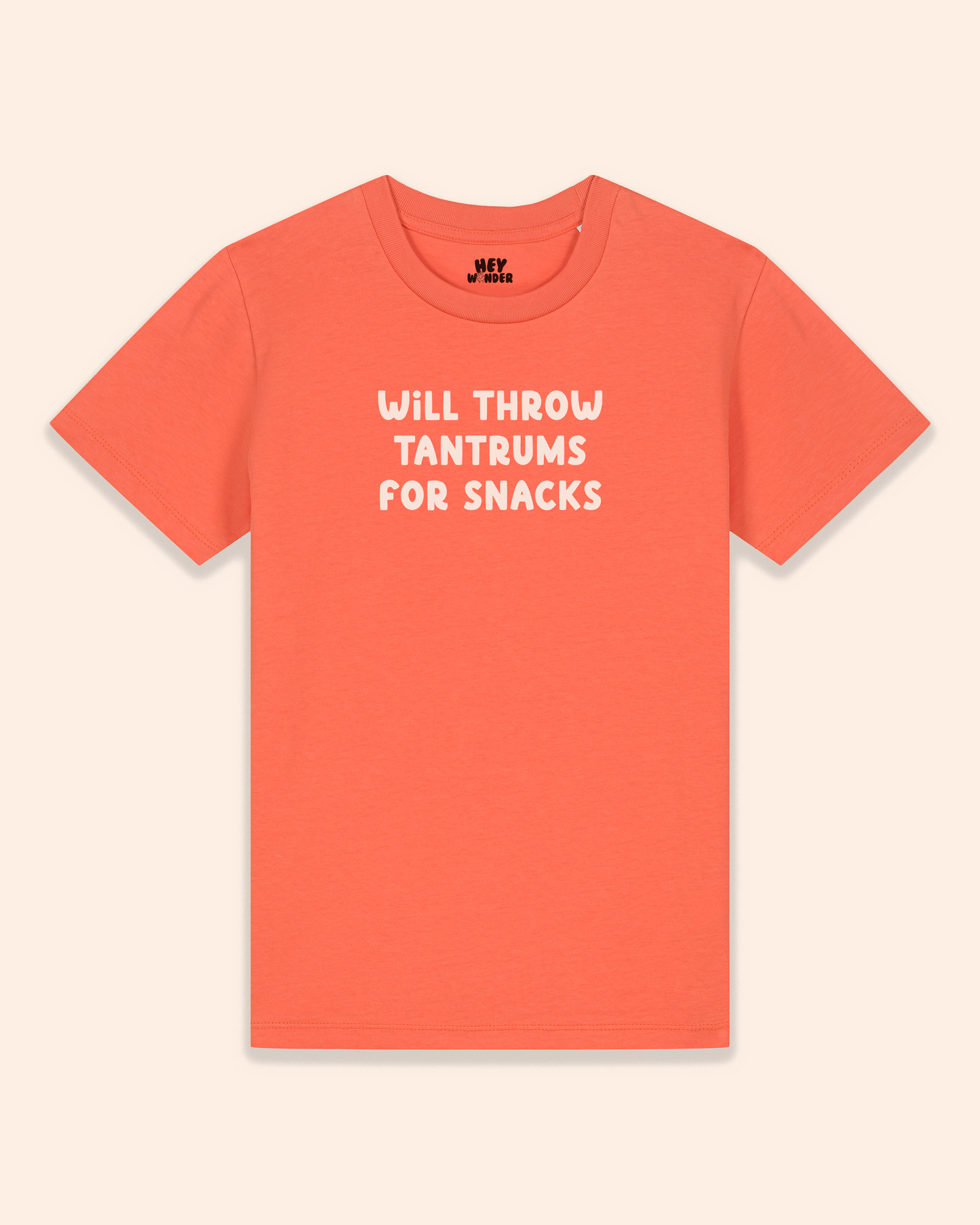 Kids T Shirt | Will Throw Tantrums For Snacks
