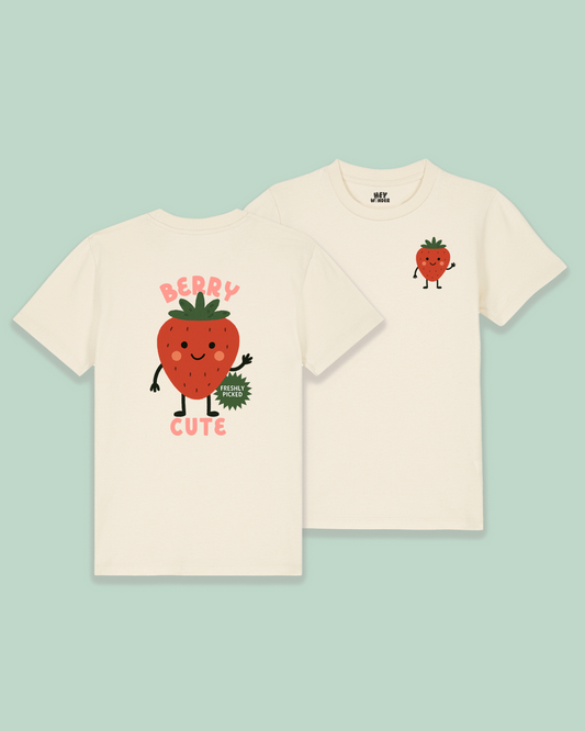 Kids T Shirt | Berry Cute | Back Design
