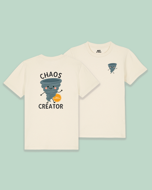 Kids T Shirt | Chaos Creator | Back Design