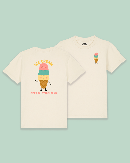 Kids T Shirt | Ice Cream Appreciation | Back Design