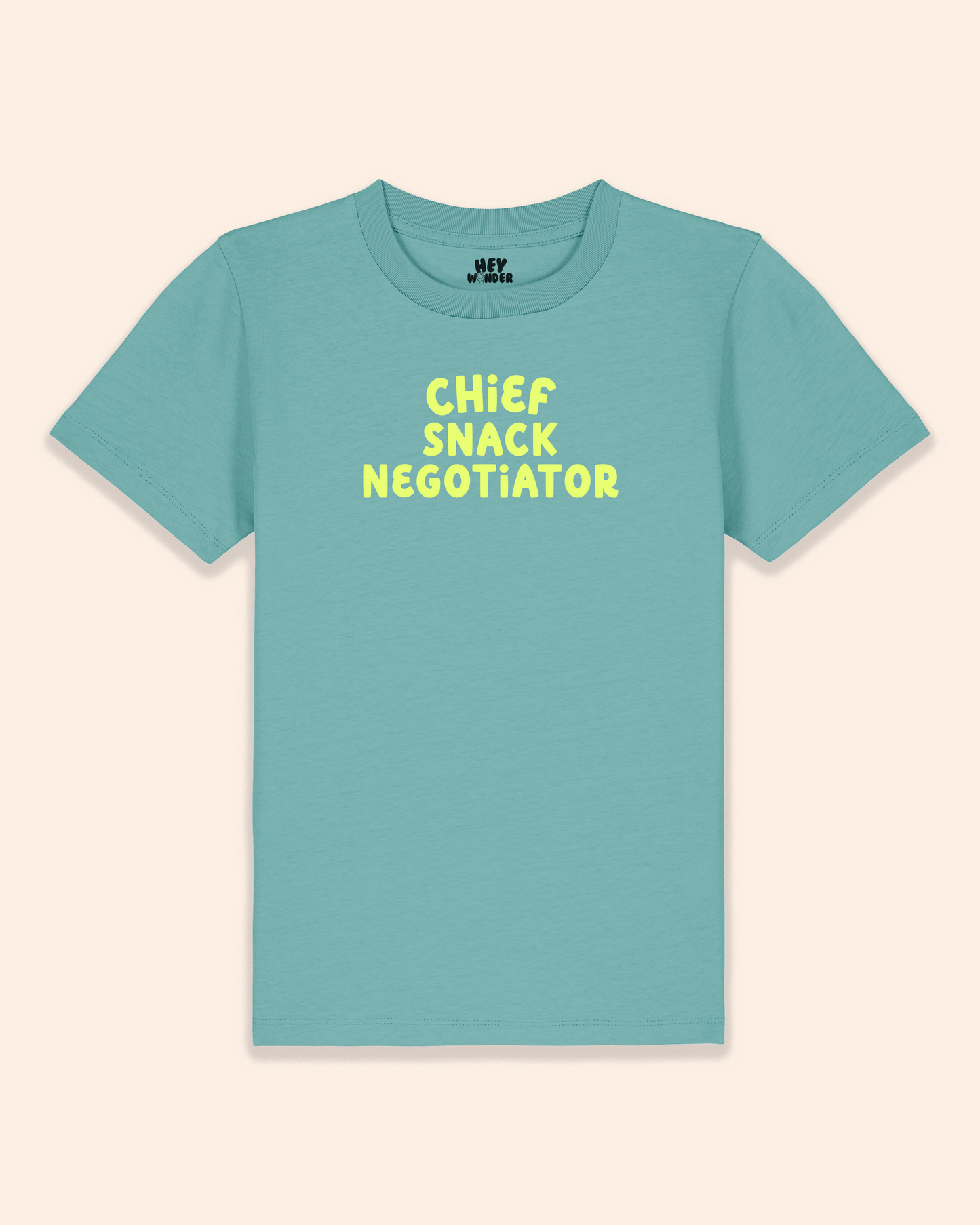 Kids T Shirt | Chief Snack Negotiator