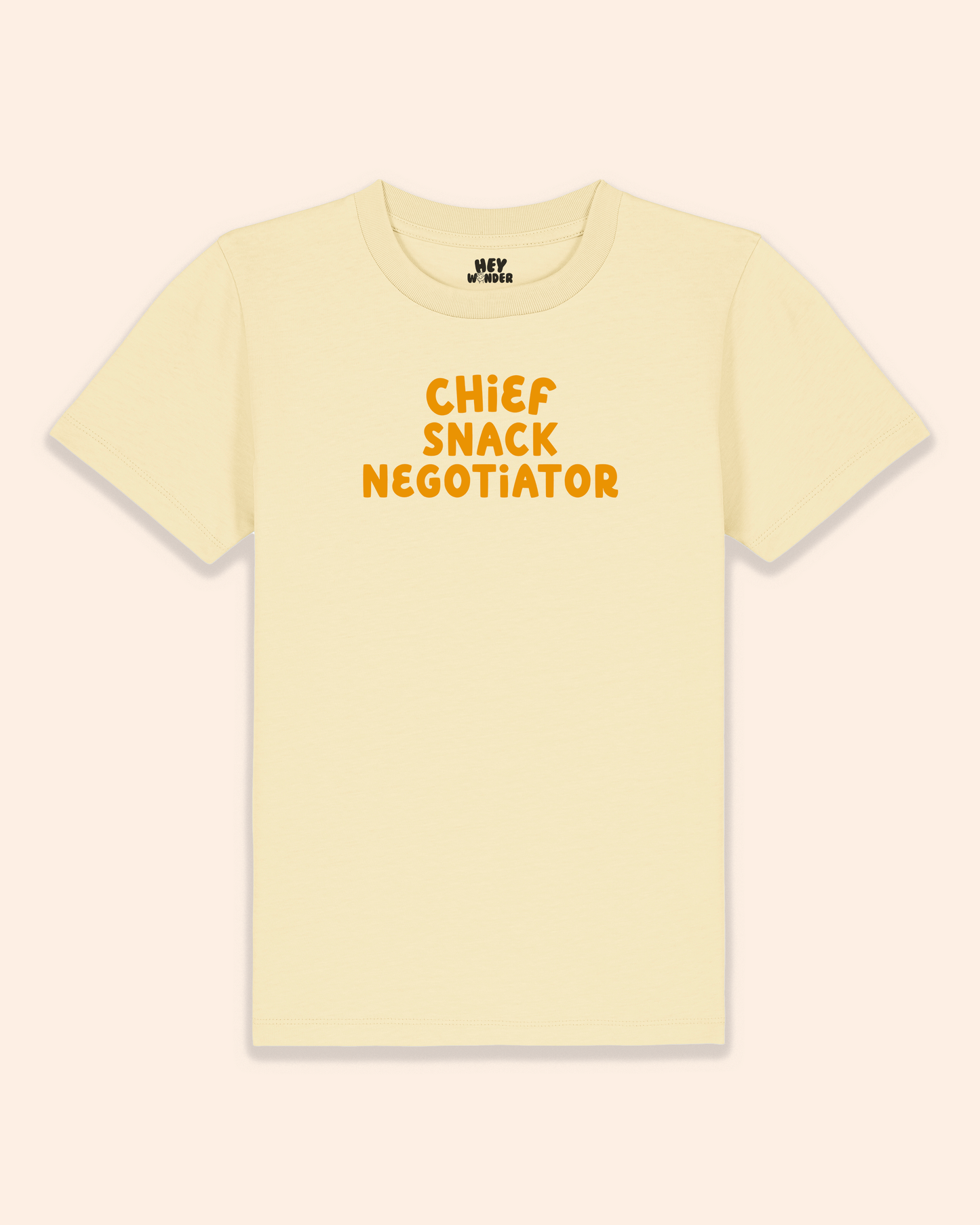 Kids T Shirt | Chief Snack Negotiator