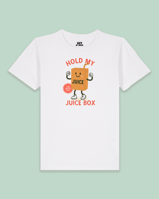 Kids T Shirt | Hold My Juice Box
