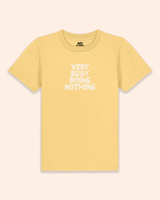 Kids T Shirt | Very Busy Doing Nothing