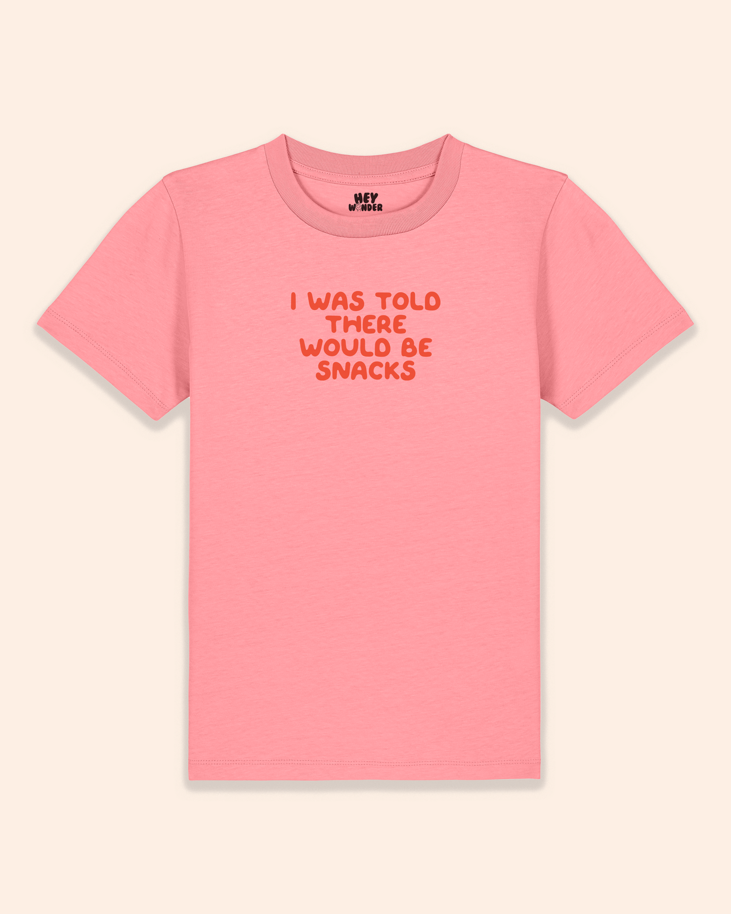 Kids T Shirt | I Was Told There Would Be Snacks
