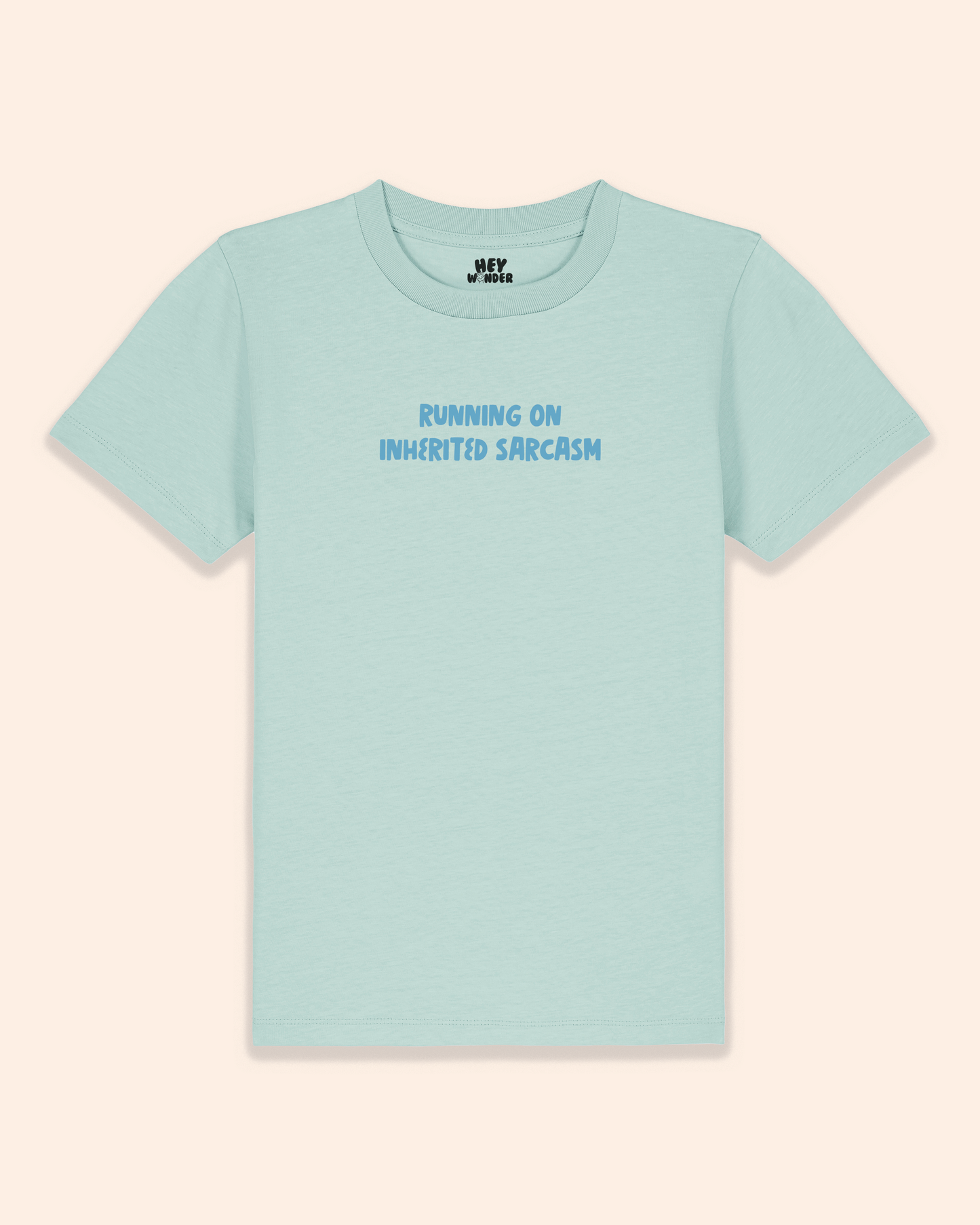 Kids T Shirt | Running On Inherited Sarcasm