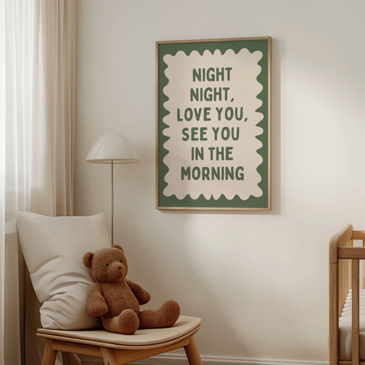 Night Night | Art Print