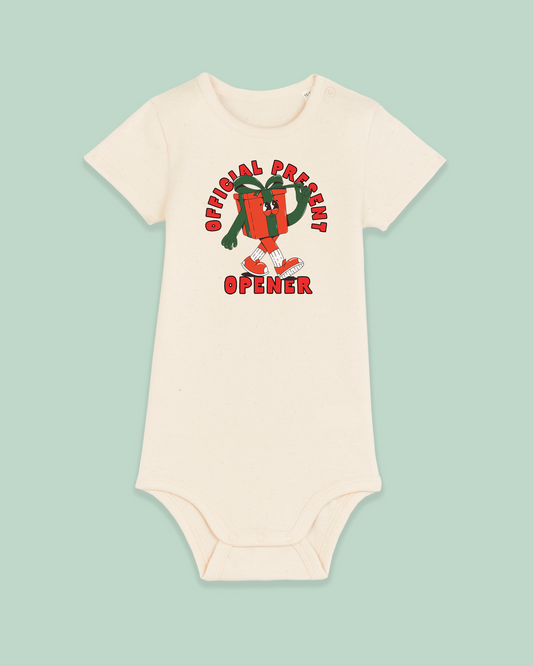 Christmas Baby Bodysuit | Official Present Opener