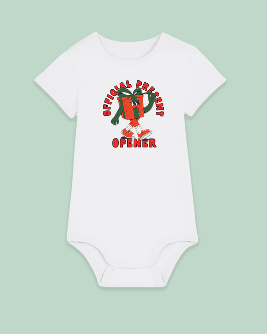 Christmas Baby Bodysuit | Official Present Opener
