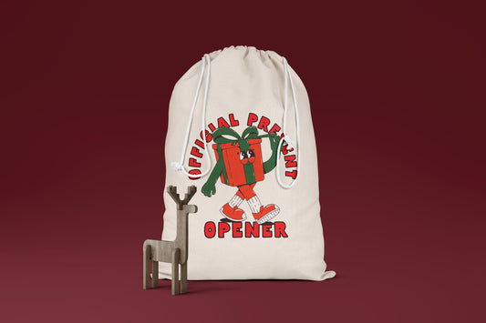 Official Present Opener | Christmas Sack