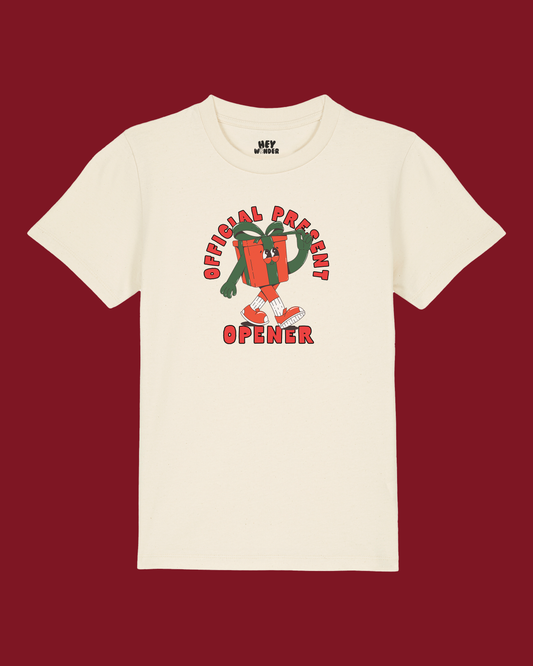 Christmas Kids T Shirt | Official Present Opener