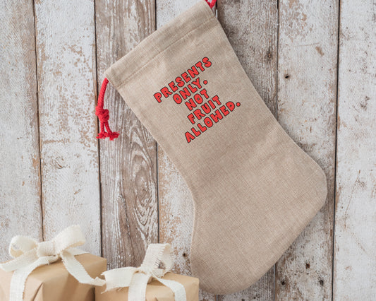 Presents Only | Christmas Stocking