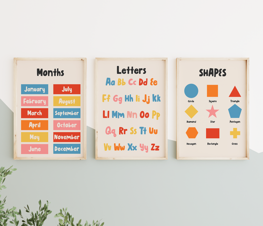 Educational Prints | Rainbow | Art Print