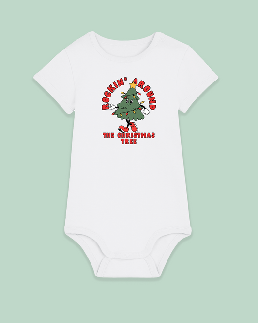 Christmas Baby Bodysuit | Rockin' Around The Christmas Tree