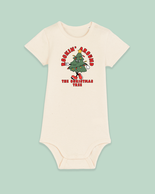 Christmas Baby Bodysuit | Rockin' Around The Christmas Tree