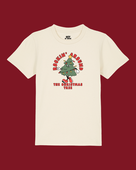 Christmas Kids T Shirt | Rockin' Around The Christmas Tree