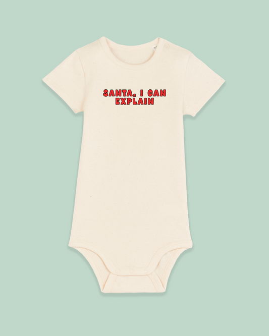 Christmas Baby Bodysuit | Santa, I Can Explain